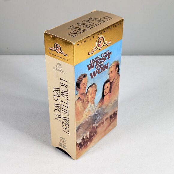 3/$15 HOW THE WEST WAS WON 1962 Double VHS tapes - Picture 2 of 10